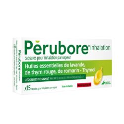 Perubore Inhalation  Huiles Essentielles 15 capsules