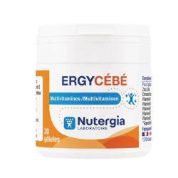 Nutergia Ergycébé multivitamines tonus (30 gélules)