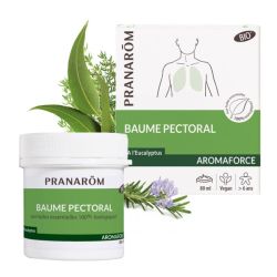 AROMAFORCE Baume pectoral Confort Respiratoire, Rhume