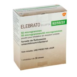 Elebrato Ellipta 92Μg/55Μg/22Μg Pdr Inhr 1/30