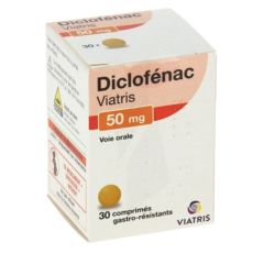 Diclofenac 50 Mg Viatris Comprimé 30