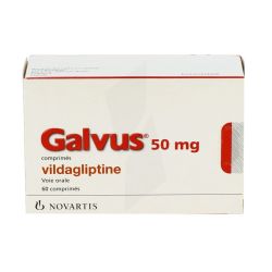 Novartis Galvus 50 mg (Boîte De 60 Comprimés)