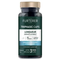 Triphasic Caps Longeur Densité & Force Cheveux (90 capsules)