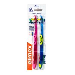 Brosse à dent Elmex Junior 6-12Ans X2