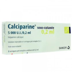 Calciparine Sc 02Ml  5000Ui 2