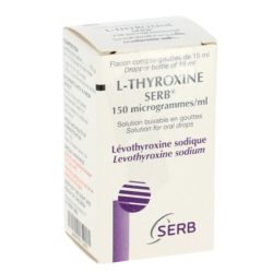 L-Thyroxine Serb 150 Mcg Solution buvable en gouttes 15 Ml