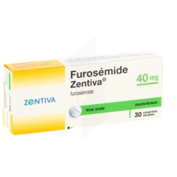 Furosemide 40 mg Zentiva Comprimé Sécable 30