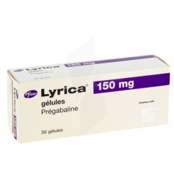 Lyrica 150 mg Gélule 56