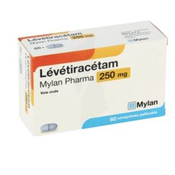 Levetiracetam Mylan 250 Mg comprimé Pelliculé Plaquette/60