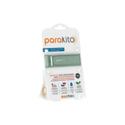 Parakito Bracelet Anti-Moustique Adulte Kaki