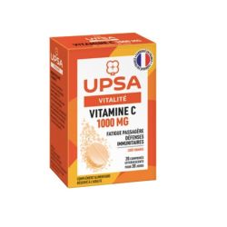 UPSA Vitamine C 1000 mg, 10x2 comprimés effervescents