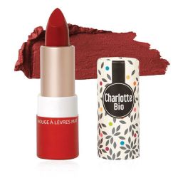 Charlotte Bio Rouge à Lèvres Mat Coquelicot (3,5 g)