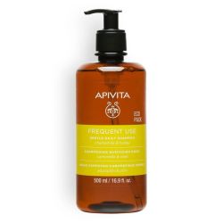 Apivita Shampoing quotidien doux usage fréquent camomille & miel (500 ml)