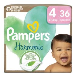 Pampers Harmonie Couches Taille 4 (x36)