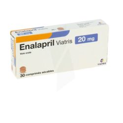 Enalapril 20Mg Viatris Cpr Sec 30