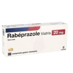 Rabeprazole Viatris 20 mg 28 comprimés