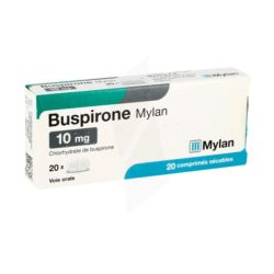 Buspirone 10 Mg Mylan Comprimé Sécable 20