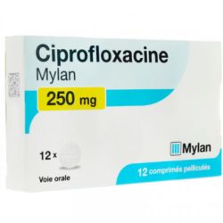 Ciprofloxacine Viatris 250Mg Cpr12