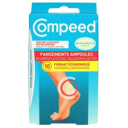 Compeed Pansement Ampoule Moyen Format Talon x10