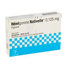 Hemigoxine 0,125Mg Nativelle Cpr30