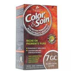 Les 3 Chênes Color & Soin Coloration Blond Doré Cuivré 7GC