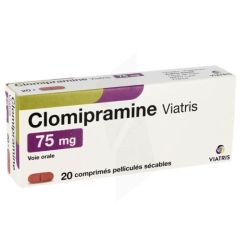 Clomipramine 75Mg Viatris Cpr Sec20