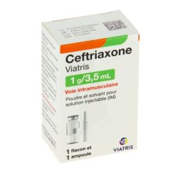 Ceftriaxone 1G/3,5Ml Viatris Im 1