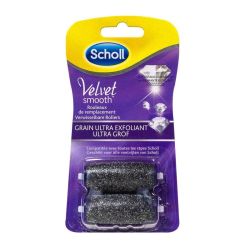 Scholl Recharge Velvet Smooth Cristaux de Diamants  Grain Ultra-exfoliant x2