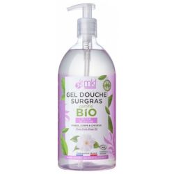 Gel Douche Certifié Bio 1L - Fleur Blanche