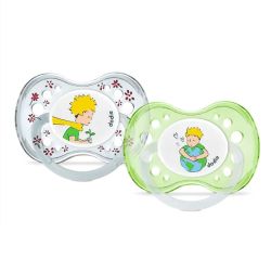 Dodie Sucette Anatomique en Sicilone +18 mois Le Petit Prince Terre (lot de 2)