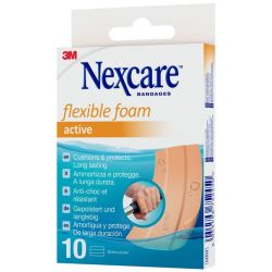 Nexcare Flexible Foam Activa Pansement 10 x 6 cm (x10)