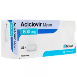 Aciclovir 800Mg Merck Cpr 35