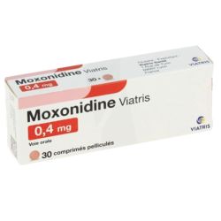 Moxonidine 0,4 mg Viatris 30 comprimés