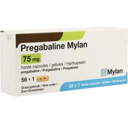 Pregabaline Viatris 75 mg 56 gélules