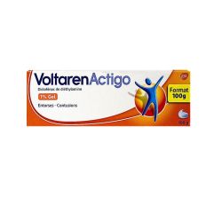 Voltarenactigo 1% Gel 1T Lamin/100G