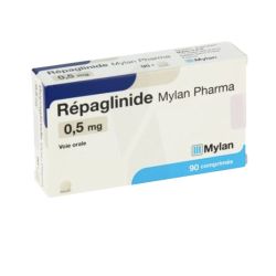 Repaglinide 0.5 mg Viatris 90 comprimés