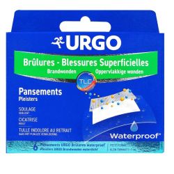 Urgo Brulure Waterproof Pm 6