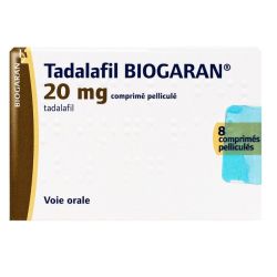 Tadalafil Bgr 20Mg Cpr Pell Plq/8