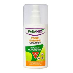 Paranix Répulsif Moustique Zone Europe Spray 90Ml