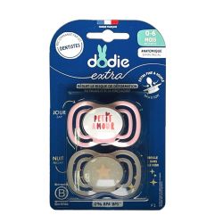 Dodie Sucettes Anatomiques F1 0-6 mois F1 (x2)