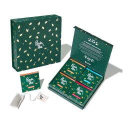 Panda Tea Coffret de Noël 2024 Tisanes et Thés Bio (20 sachets)