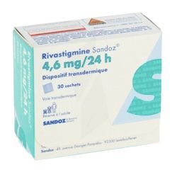 Rivastigmine 4,6 Mg/24 Heures Viatris, 30 Dispositifs trans dermiques