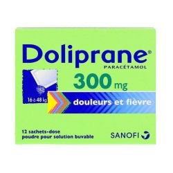 Doliprane 300Mg Sachet 12