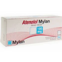 Atenolol Myla 100Mg Cpr Sec 90