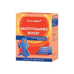Pharmactiv Multivitamines Boost 30 gélules