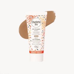 Charlotte Bio CC Crème Bio Gold pour peaux mediums à foncées (30 ml)