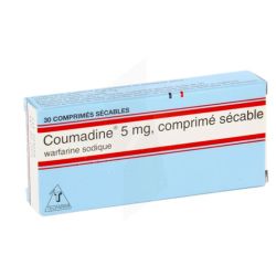 Coumadine 5Mg Cpr Secable 30