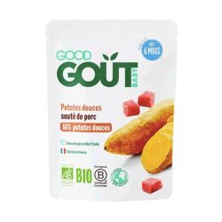 Good Goût Patates douces sauté de porc, 190 g