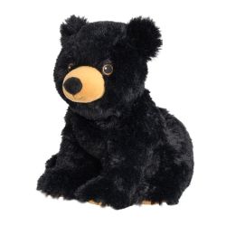 Bouillotte Ours Noir en Peluche