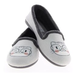 Podowell Chaussons femme Lilou Gris (Taille 38)